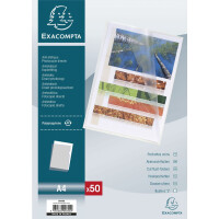 EXACOMPTA Sichthülle, DIN A4, PP 0,12 mm, farbig...