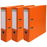 EXACOMPTA PP-Ordner Premium, A4, 80 mm, grün, 3er Pack