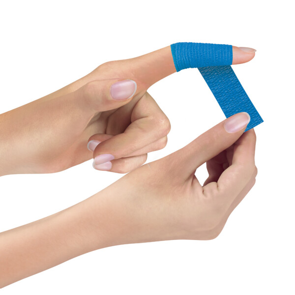 Lifemed Pflasterverband, selbsthaftend, schwarz, 9er