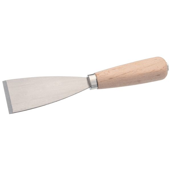 WESTEX Entrostungsspachtel, Holzgriff, 50 mm