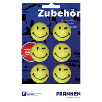 FRANKEN Haftmagnet "Happy", Haftkraft: 800 g, rund
