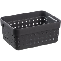 NHG Stapelkörbchen SEOUL ORGANIZER L, schwarz