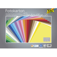 folia Fotokarton, (B)500 x (H)700 mm, 300 g qm, sortiert