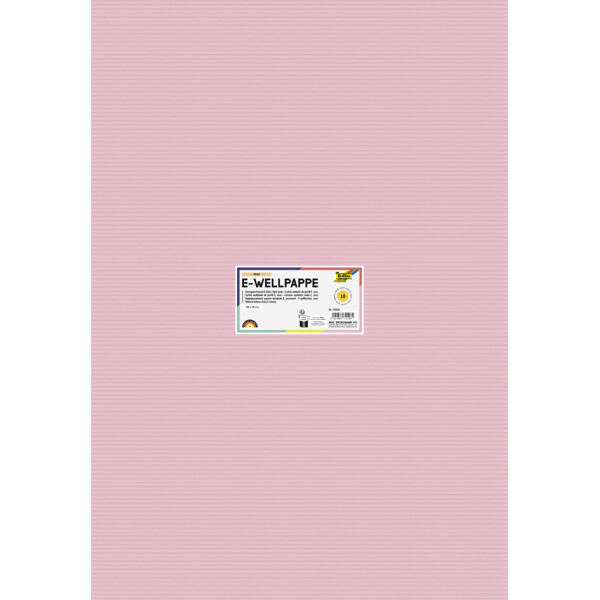folia Bastelwellkarton, (B)500 x (H)700 mm, zitronengelb