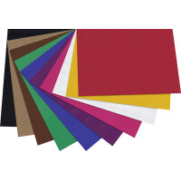 folia Bastelwellkarton, (B)500 x (H)700 mm, pazifik