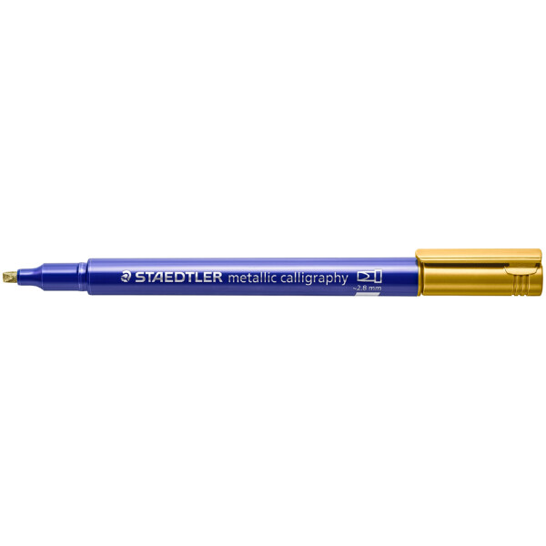 STAEDTLER Permanent-Marker metallic calligraphy, silber