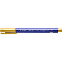STAEDTLER Permanent-Marker metallic calligraphy, silber