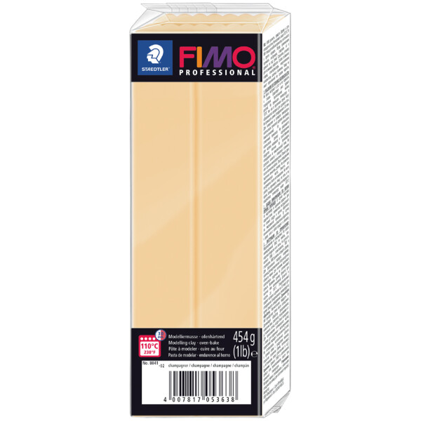 FIMO PROFESSIONAL Modelliermasse, reinrot, 454 g