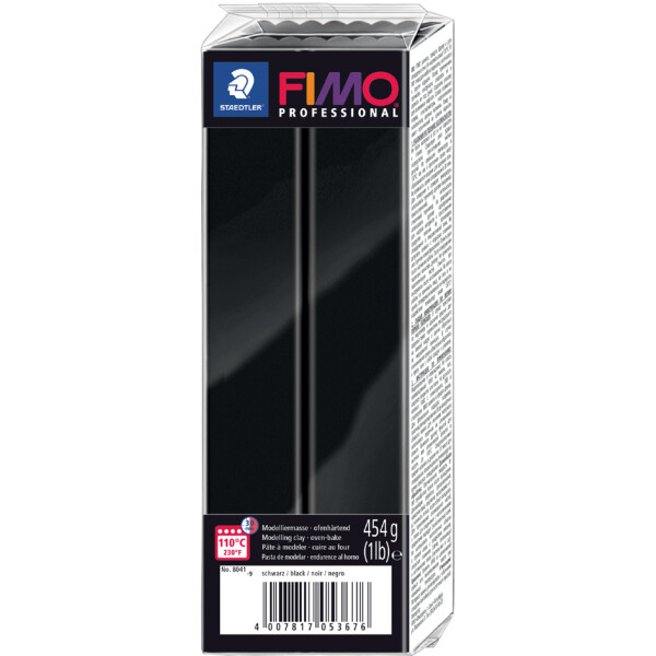 FIMO PROFESSIONAL Modelliermasse, reinrot, 454 g