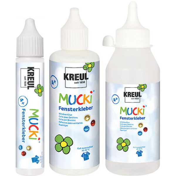 KREUL Fensterkleber "MUCKI", 250 ml Flasche