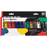 Marabu Acrylfarben-Set "Artist Acryl", 12 x 22 ml
