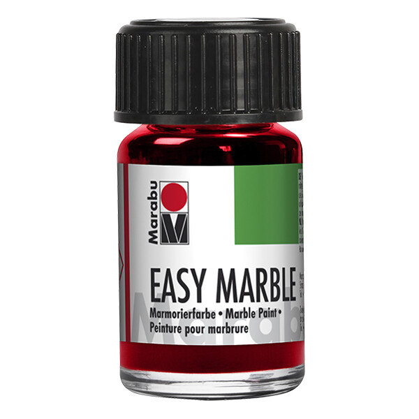Marabu Marmorierfarbe "Easy Marble", hellgrün, 15 ml, Glas