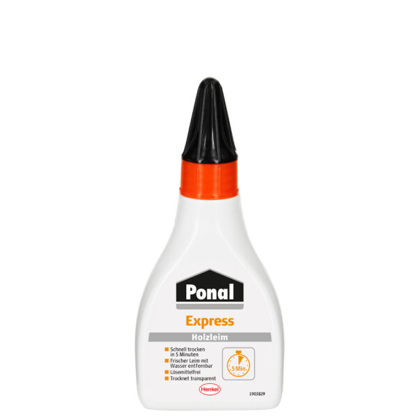 Ponal Express Holzleim, lösemittelfrei, 60 g Flasche