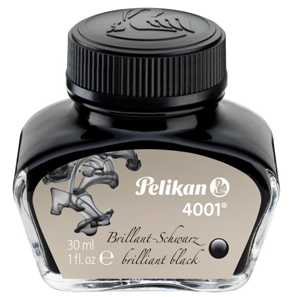 Pelikan Tinte 4001 im Glas, rot, Inhalt: 30 ml