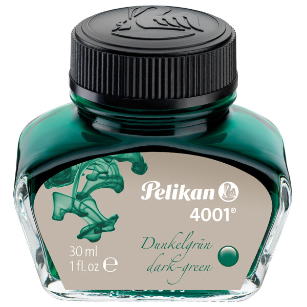 Pelikan Tinte 4001 im Glas, rot, Inhalt: 30 ml