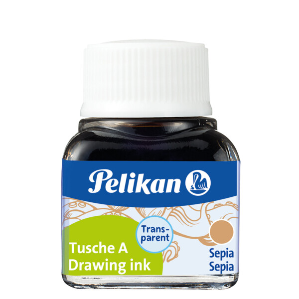 Pelikan Tusche A, Inhalt: 10 ml im Glas, karminrot (2)