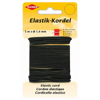 KLEIBER Elastik-Kordel, 1,4 mm x 5 m, weiß