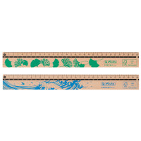 herlitz Holzlineal GREENline, 170 mm