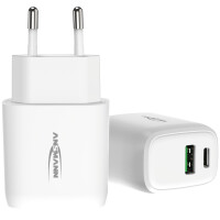 ANSMANN USB-Steckdosenadapter Home Charger HC218PD, 2x USB