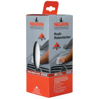 NIGRIN Performance Profi-Poliertücher, in Spenderbox