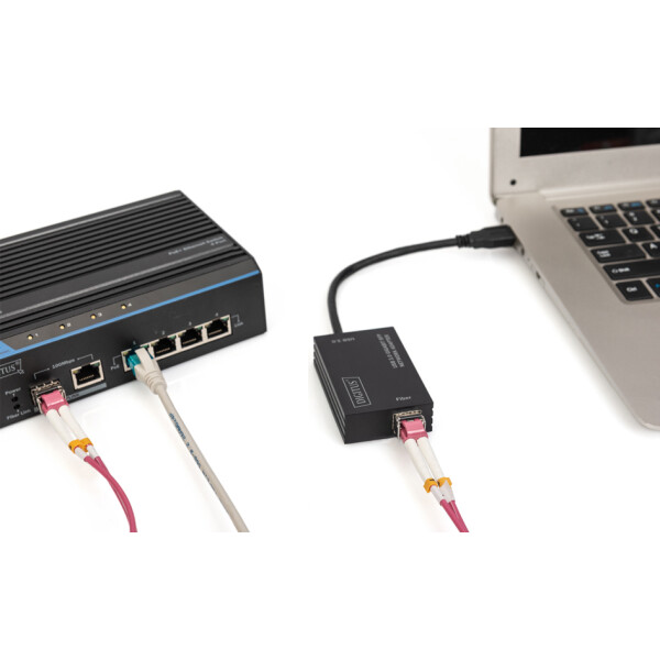 DIGITUS USB 3.0 Gigabit SFP Netzwerkadapter