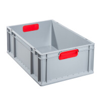 allit Transportbehälter ProfiPlus EuroBox 632, grau rot