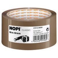 NOPI Verpackungsklebeband Classic, 50 mm x 66 m, transparent