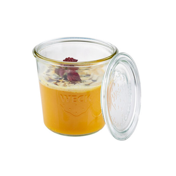 APS Weck-Glas mit Deckel, Sturz-Form, 80 ml, 12er Set