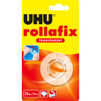 UHU Klebefilm rollafix transparent, inkl. Handabroller
