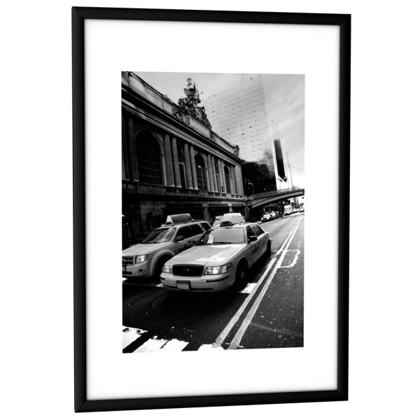 PAPERFLOW Alu-Bilderrahmen, (B)600 x (H)800 mm, schwarz