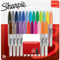 Sharpie Permanent-Marker FINE, 18er Blisterkarte