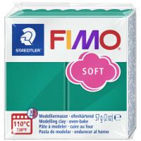 FIMO SOFT Modelliermasse, ofenhärtend, kirschrot, 57 g
