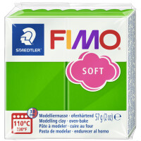 FIMO SOFT Modelliermasse, ofenhärtend, kirschrot, 57 g