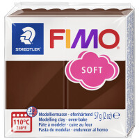 FIMO SOFT Modelliermasse, ofenhärtend, kirschrot, 57 g