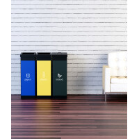 PAPERFLOW Wertstoffsammelbox für Restmüll,...