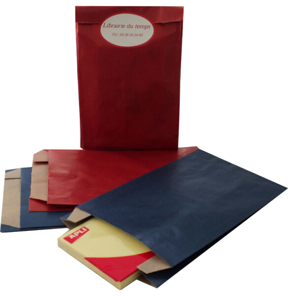 agipa Geschenkumschl&auml;ge - aus Kraftpapier, klein, rot
