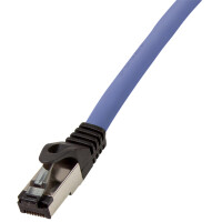 LogiLink Premium Patchkabel, Kat. 8.1, S FTP, 0,5 m, grau