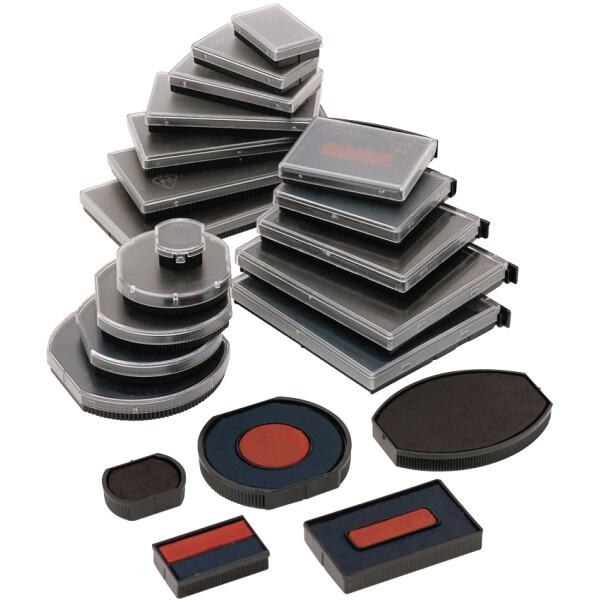 COLOP Ersatzstempelkissen E O55, schwarz, Doppelpack