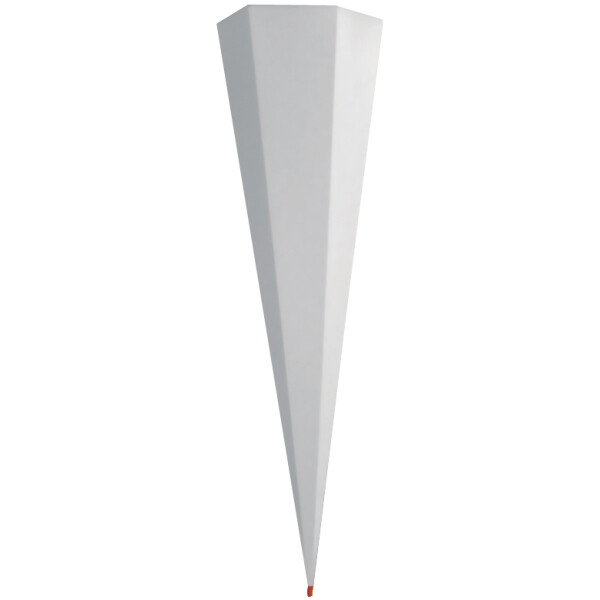 ROTH Schultüten-Rohling, 6-eckig, 850 mm, grau