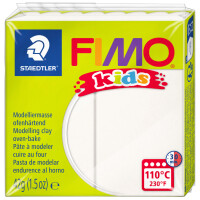 FIMO kids Modelliermasse, ofenhärtend, pearl-hellgelb, 42 g