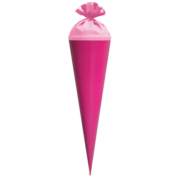 ROTH Bastelschultüte mit Verschluss, 700 mm, lila