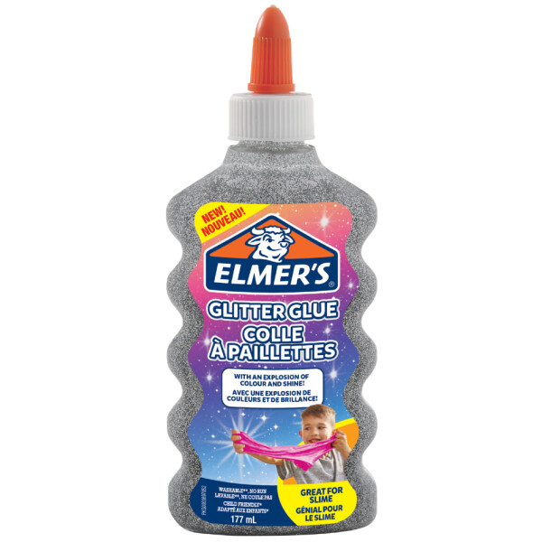 ELMERS Glitzerkleber "Glitter Glue" blau, 177 ml