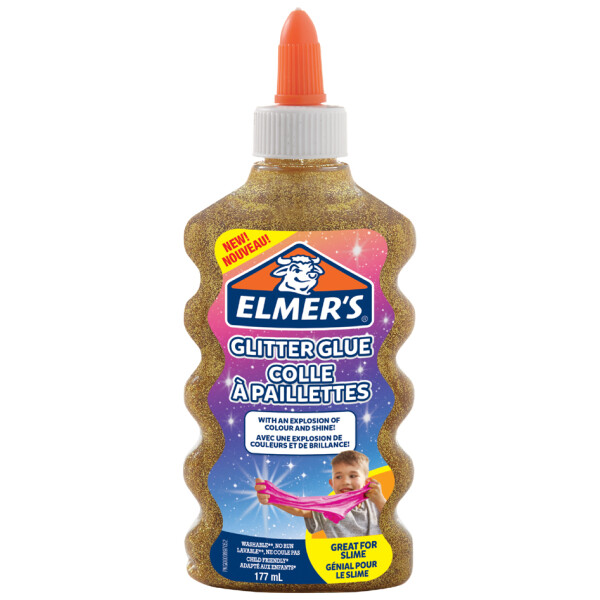 ELMERS Glitzerkleber "Glitter Glue" blau, 177 ml