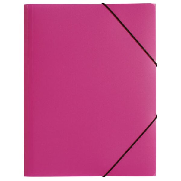 PAGNA Eckspannermappe "Trend Colours", DIN A4, dunkelrosa