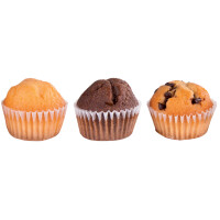 HELLMA Mini Muffins sortiert, im Karton