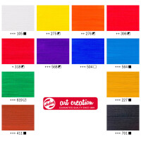 ROYAL TALENS Acrylfarbe ArtCreation, 75 ml, 12er-Set