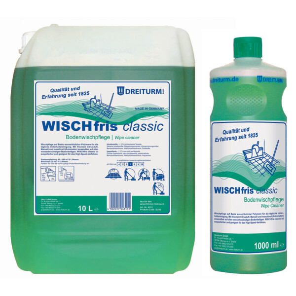 DREITURM Bodenwischpflege WISCHFRIS classic, 10 Liter