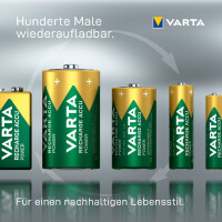 VARTA NiMH Akku "Rechargeable Accu", Mignon...