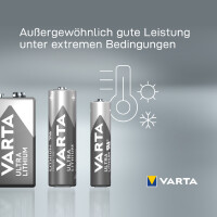 VARTA Lithium Batterie "ULTRA LITHIUM", Micro (AAA)