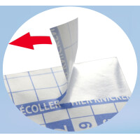 Oxford Buchschutzfolie, farblos, selbstklebend, 450 mm x 3 m